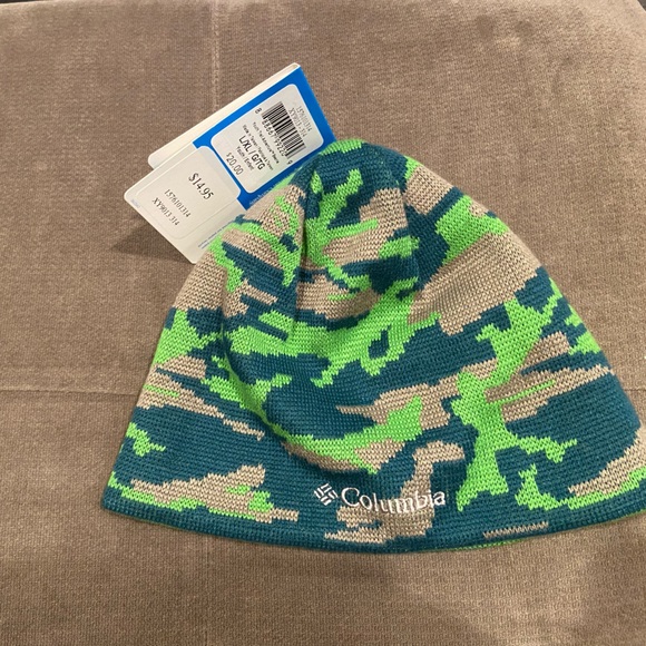 Columbia Kids Knitted Reversible Hat - Picture 1 of 3